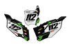 Kawasaki Number Background Decals - Night