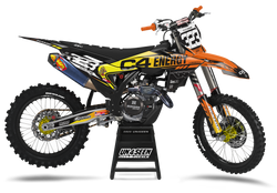 KTM C4 Ktm 1 Graphic Kit - SX SXF XC XCF EXC EXCF Models | All Years