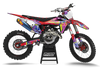 GasGas Retro Yippies  Graphics Kit - Wild Heart