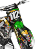 Kawasaki Hissing Kittys Graphics Kit - EVIL TOM
