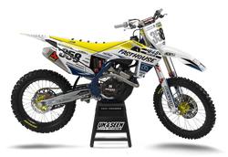 Husqvarna Fasthouse Yellow Graphic Kit - TC FC TE TX FE FS FX Models | All Years