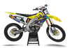 Suzuki Graphics Kit - Fire Blue