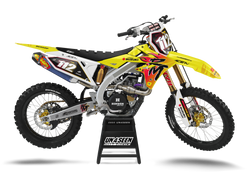 Suzuki Fire Red Graphic Kit - RMZ RM RMX DR DRZ JR Models | All Years
