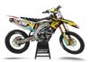 Suzuki Graphics Kit - Yowl Yellow