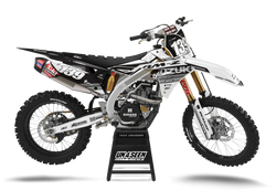 Suzuki Hoist White Graphic Kit - RMZ RM RMX DR DRZ JR Models | All Years