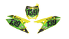 Suzuki Number Background Decals - Luck