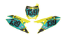 Suzuki Number Background Decals - Luck