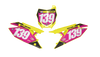 Suzuki Number Background Decals - Luck