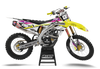 Suzuki Graphics Kit - Raze Pink