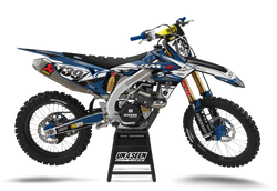 Suzuki Ride Blue Graphic Kit - RMZ RM RMX DR DRZ JR Models | All Years