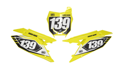 Suzuki Slight Number Background - RMZ RM RMX DR DRZ JR Models | All Years