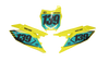 Suzuki Number Background Decals - Slight