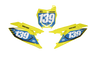 Suzuki Number Background Decals - Slight
