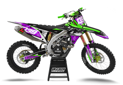 Suzuki Success Purple Graphic Kit - RMZ RM RMX DR DRZ JR Models | All Years
