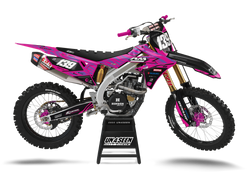 Suzuki Zebz Pink Graphic Kit - RMZ RM RMX DR DRZ JR Models | All Years