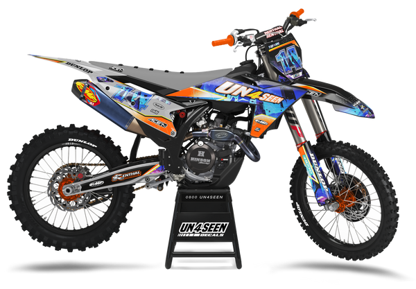KTM Shattered Graphic Kit - SX SXF XC XCF EXC EXCF Models | All Years