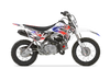 Crf110 Graphics Kit - Skull Flyer Red