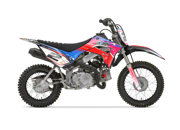 Honda Sky Pink Graphic Kit - CRF CR XR Models | All Years