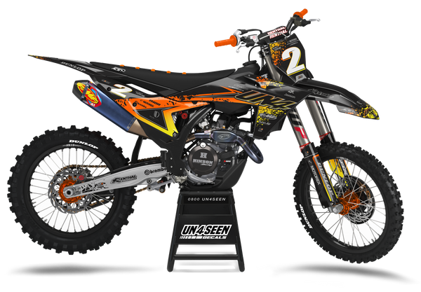 KTM Swift Fade Graphic Kit - SX SXF XC XCF EXC EXCF Models | All Years
