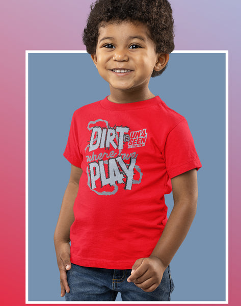 Kids/Youth Tee - Dirt is where we play
