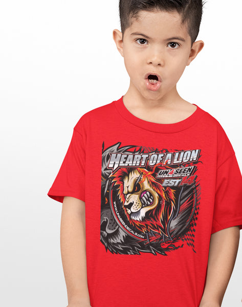 Kids/Youth Tee - Heart of a Lion