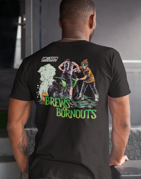 Guys Tee - Brews & Burnouts