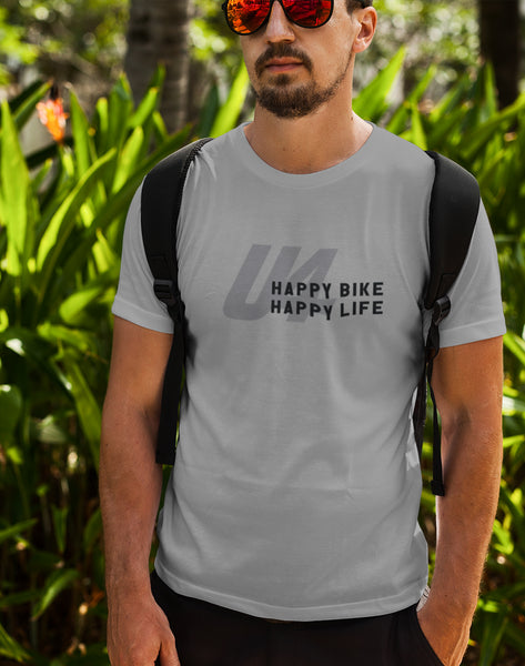 Guys Tee - Happy Bike Happy Life