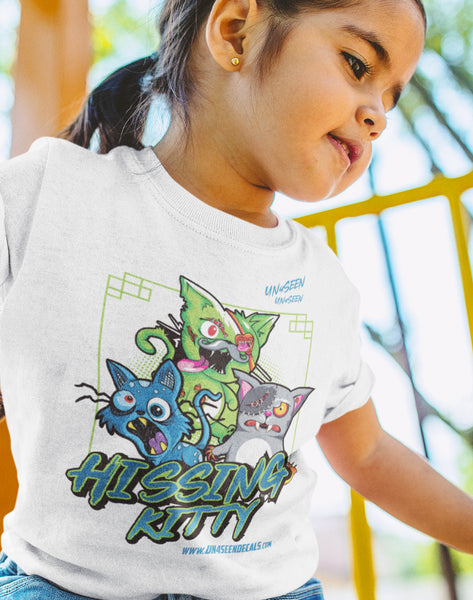 Kids/Youth Tee - Hissing Kitty