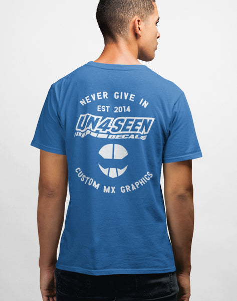 Guys Tee - Never Give in