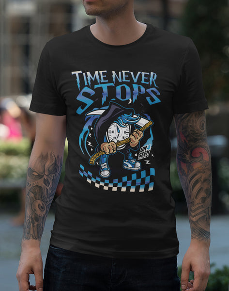 Guys Tee - Time Never Stops