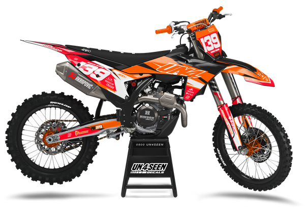 KTM Willim Red Graphic Kit - SX SXF XC XCF EXC EXCF Models | All Years
