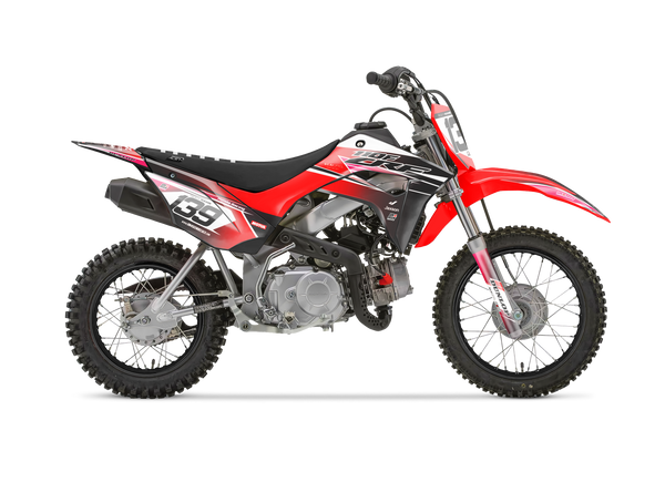 Honda Wings Pink Graphic Kit - CRF CR XR Models | All Years