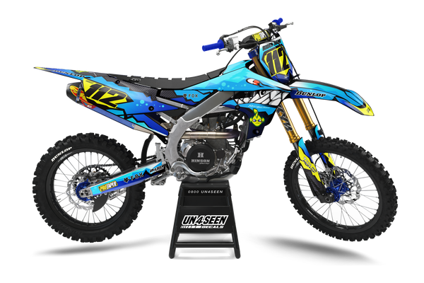 Yamaha Sharky Boy Graphic Kit - YZ YZF WR TTR PW Models | All Years