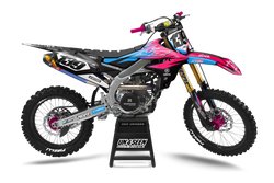 Yamaha Beat Pink Graphic Kit - YZ YZF WR TTR PW Models | All Years