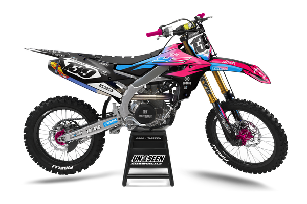 Yamaha Beat Pink Graphic Kit - YZ YZF WR TTR PW Models | All Years