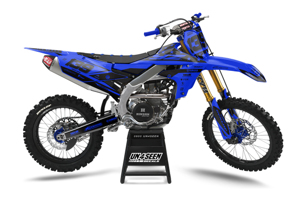 Yamaha Major Black Graphic Kit - YZ YZF WR TTR PW Models | All Years