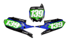 Yamaha Number Background Decals - Dream