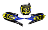 Yamaha Number Background Decals - Dream