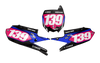 Yamaha Number Background Decals - Dream