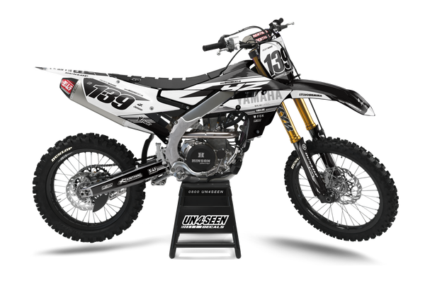 Yamaha Hoist Black Graphic Kit - YZ YZF WR TTR PW Models | All Years