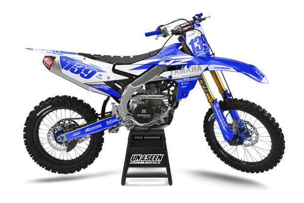 Yamaha Hoist Blue Graphic Kit - YZ YZF WR TTR PW Models | All Years