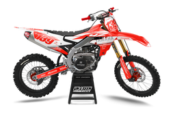 Yamaha Hoist Red Graphic Kit - YZ YZF WR TTR PW Models | All Years