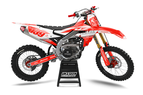 Yamaha Hoist Red Graphic Kit - YZ YZF WR TTR PW Models | All Years