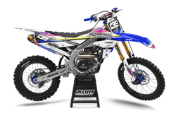 Yamaha Raze Pink Graphic Kit - YZ YZF WR TTR PW Models | All Years