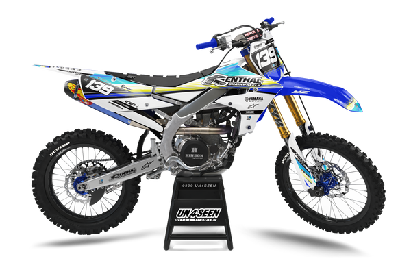 Yamaha Raze Yellow Graphic Kit - YZ YZF WR TTR PW Models | All Years