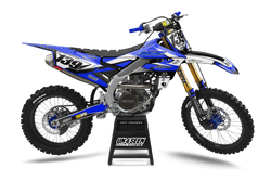 Yamaha Ride Blue Graphic Kit - YZ YZF WR TTR PW Models | All Years