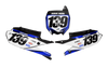 Yamaha Number Background Decals - Spec