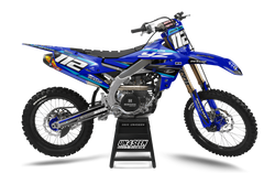 Yamaha Tame Blue Graphic Kit - YZ YZF WR TTR PW Models | All Years