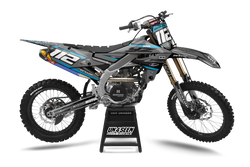 Yamaha Tame Grey Graphic Kit - YZ YZF WR TTR PW Models | All Years