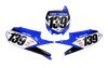 Yamaha Number Background Decals - Luck